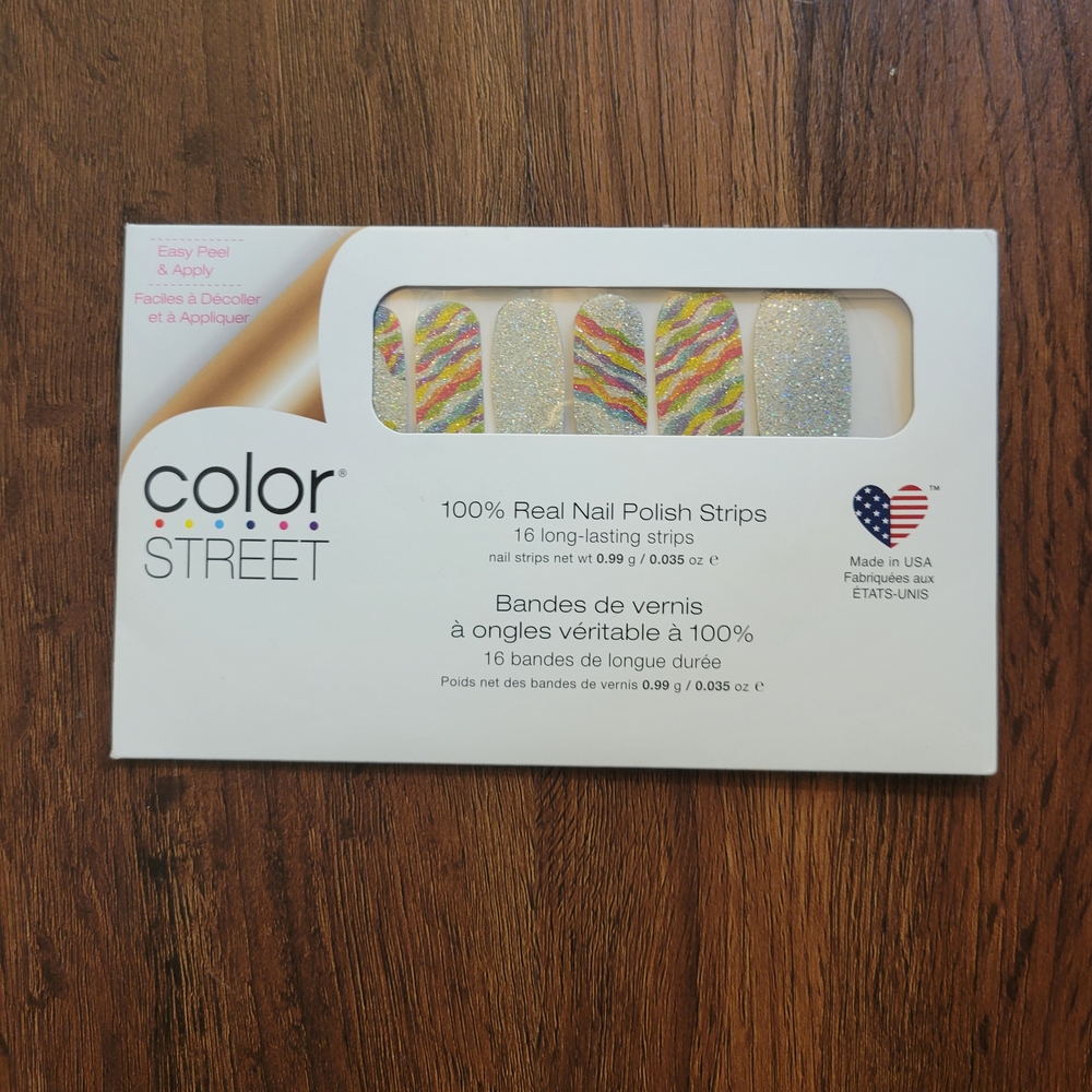Color Street 100% Real Nail Strips- Inner Strength